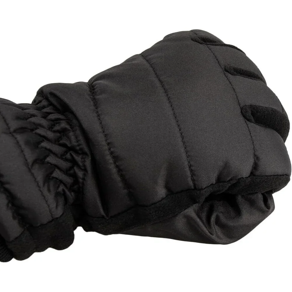 Women's Black Water Repellent Sleekheat Gloves Touchscreen Flip Iridescent